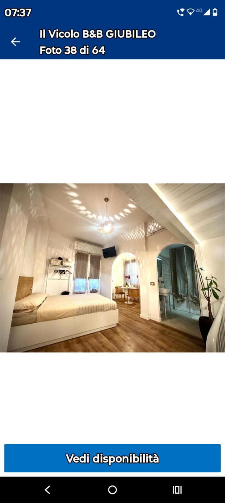 Il Vicolo B&B Giubileo 内图诺 客房 照片